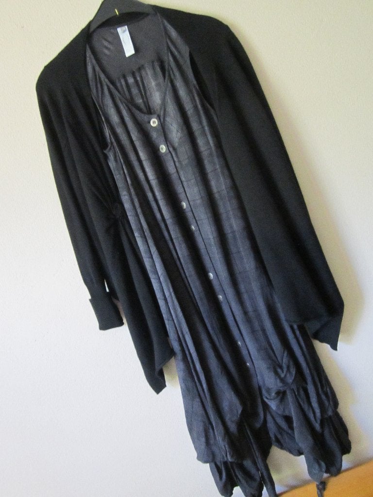 Deco jurk met Cora Kemperman vest maat 36, Meerkleurig, Nieuw, Ophalen of Verzenden, Maat 36 (S)