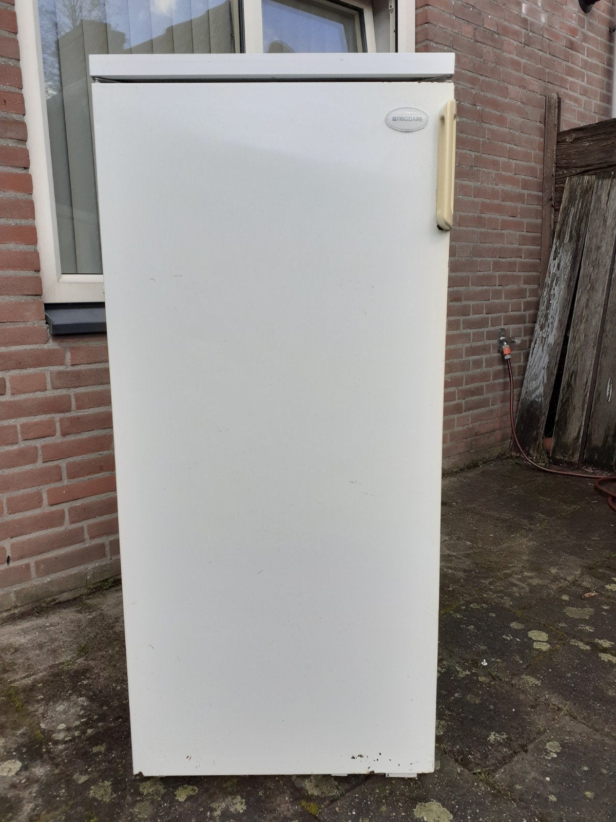 Koelkast 126 cm hoog, 55 cm breed, 60 cm diep, 200 liter of meer, Ophalen, Gebruikt, Zonder vriesvak