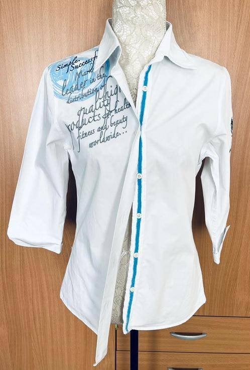 PM blouse maat M, Ophalen of Verzenden, Zo goed als nieuw, Maat 38/40 (M), Wit
