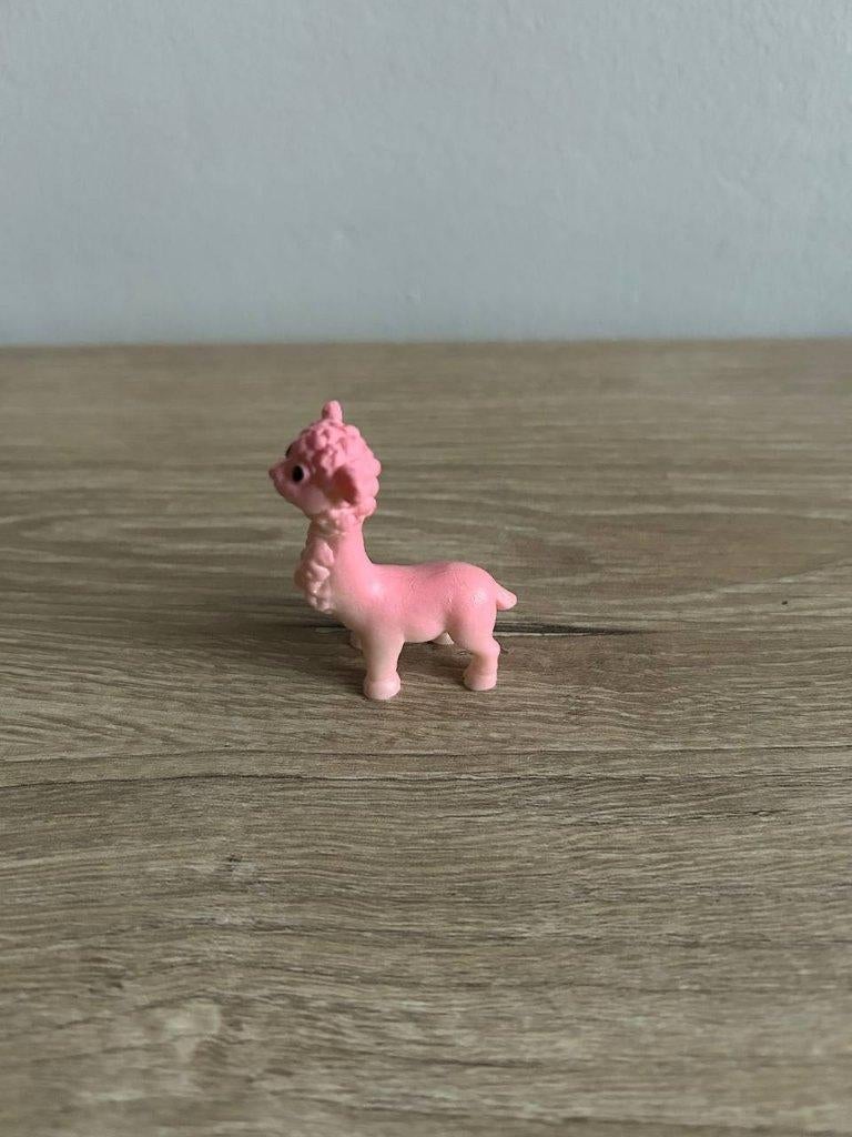 Roze alpaca beeldje, Ophalen, Gebruikt, Dier