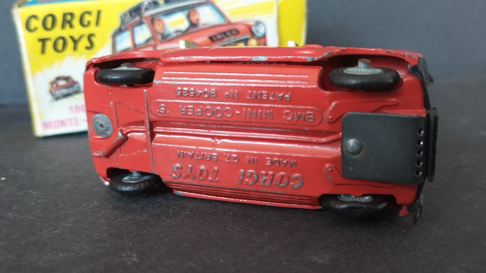 Mini Cooper Monte Carlo 1:43 Corgi Toys Pol, Hobby en Vrije tijd, Modelauto's | 1:43, Corgi, Auto, Zo goed als nieuw, Corgi