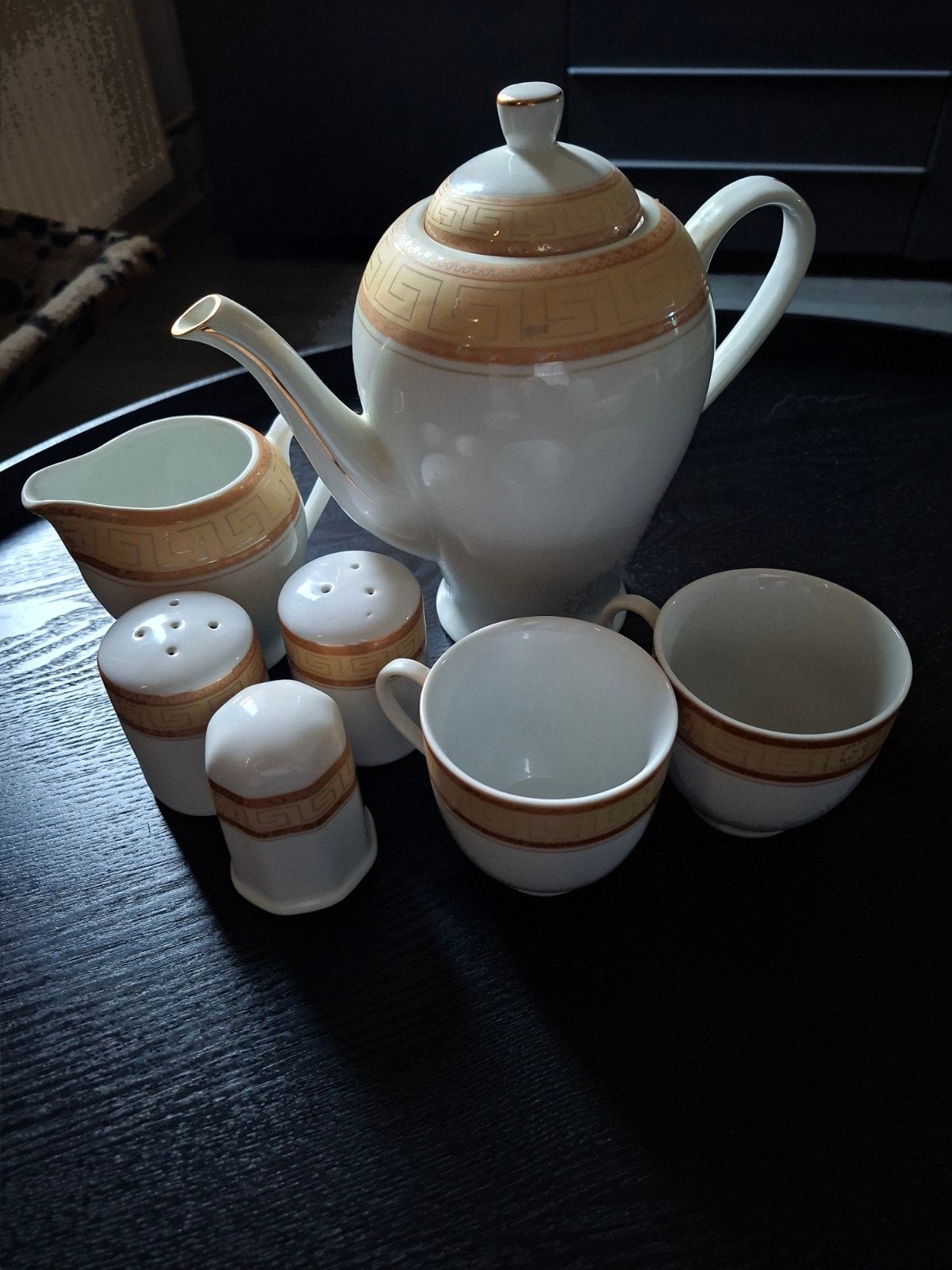 Citak Vintage Porseleinen Servies - Griekse Meander, Ophalen of Verzenden
