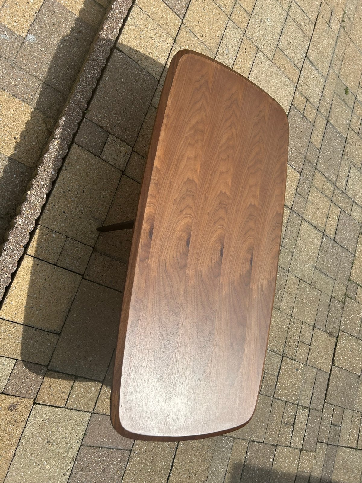 salontafel met metalen poten van karwei, Ophalen, 100 tot 150 cm, 50 tot 75 cm, 50 tot 100 cm