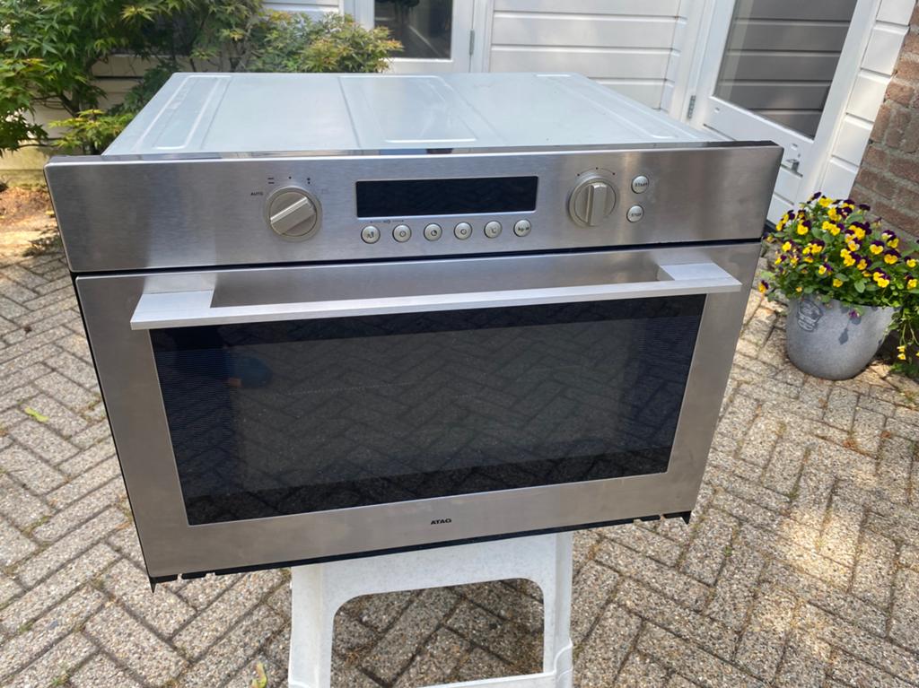 ATAG MX4011BUU/A02 Combi-oven met magnetronfunctie, Ophalen, 45 tot 50 cm, Gebruikt, Hete lucht