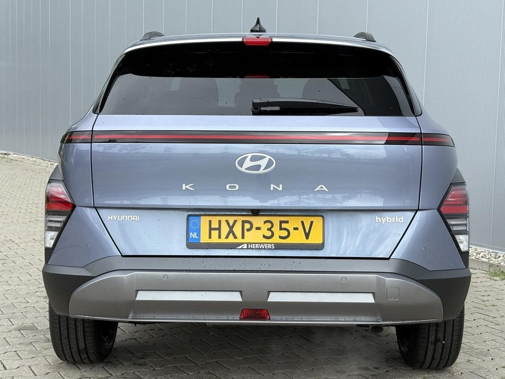 Hyundai Kona 1.6 GDI HEV Comfort Smart / Climate Control / C, Auto's, Stof, Euro 6, 2 kWh, Blauw