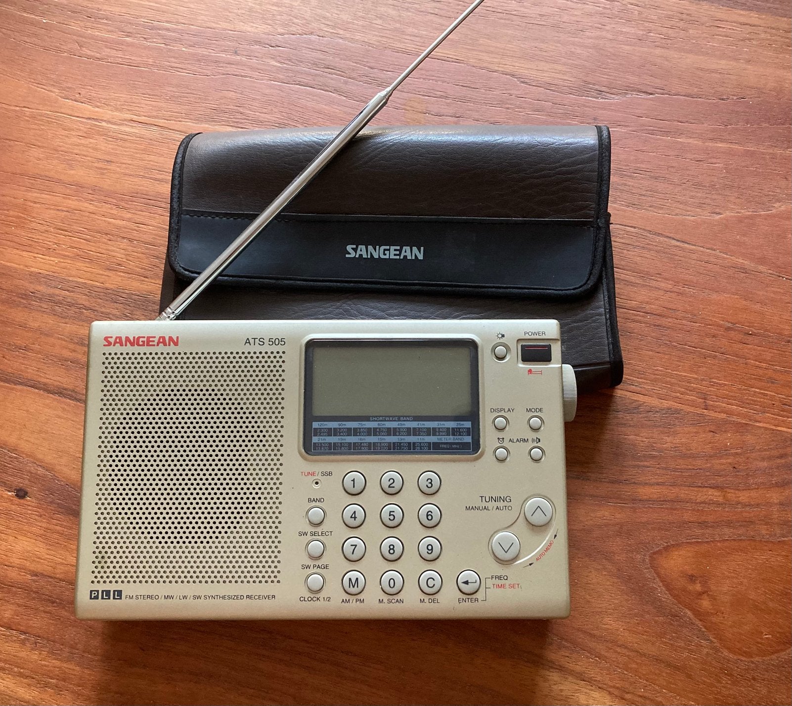 Sangean ATS 505, Audio, Tv en Foto, Radio's, Ophalen of Verzenden, Gebruikt, Wereldontvanger