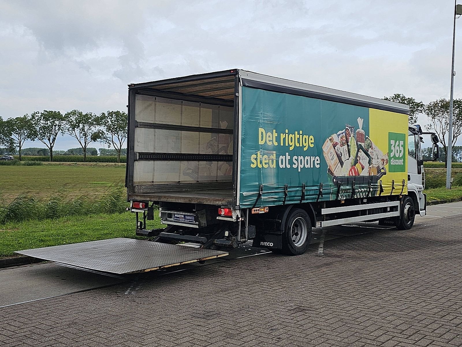IVECO 120E25 EUROCARGO airco wb430 6 cyl, Automaat, Euro 6, Stoelverwarming, Wit