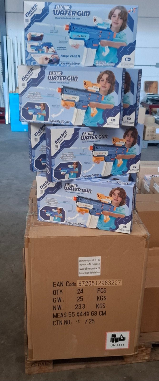 Partij 30 xElektrisch Waterpistool - Handmatig & Automatisch, Ophalen, Electric gun, Jongen of Meisje, Nieuw