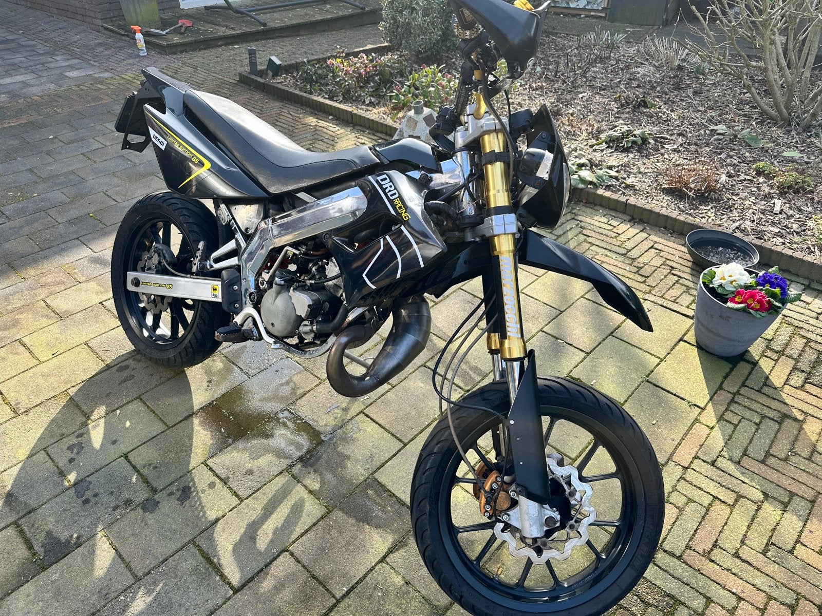 Derbi Senda SM Limited Edition uit 2007, Fietsen en Brommers, Brommers | Derbi, Ophalen, Gebruikt