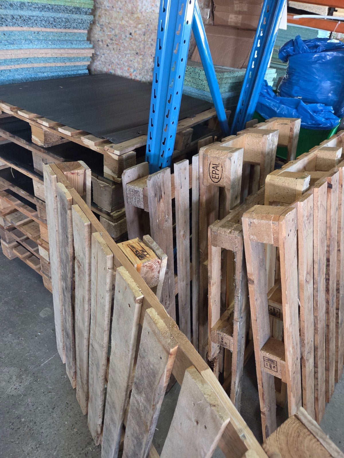 25 stuks pallets: 100x120, 100x100 blokpallets, europallets, Doe-het-zelf en Verbouw, Hout en Planken, Ophalen of Verzenden