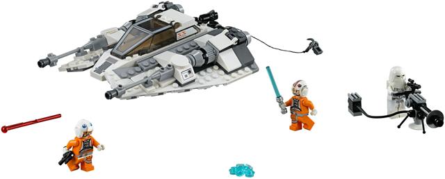 LEGO 75049 Snowspeeder STAR WARS, Gebruikt, Star Wars, Lego, Ophalen of Verzenden