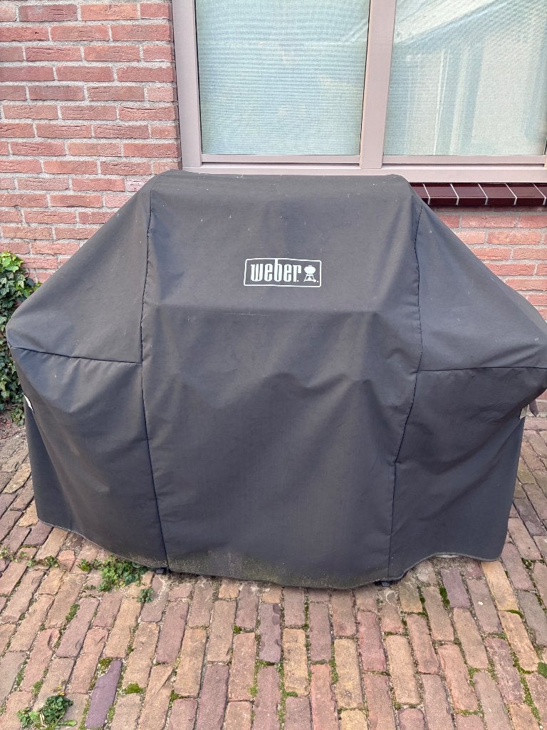 Weber BBQ Genesis 3 branders,xtra sear en xtra warmpit, Ophalen, Zo goed als nieuw, Weber