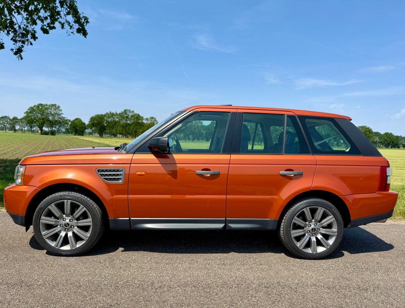 Land Rover Range Rover Sport 2005 first edition, Automaat, 4200 cc, Bruin, Vierwielaandrijving