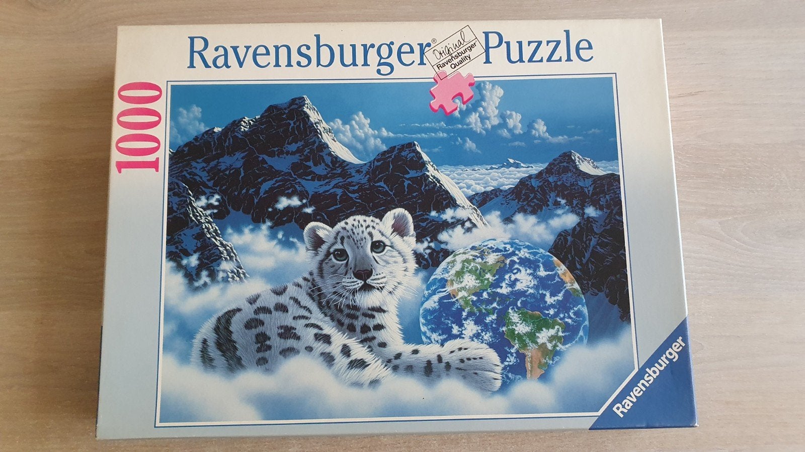 Legpuzzel van Ravensburger. 1000 stukjes. Bed of Clouds., Ophalen of Verzenden, 500 t/m 1500 stukjes, Zo goed als nieuw