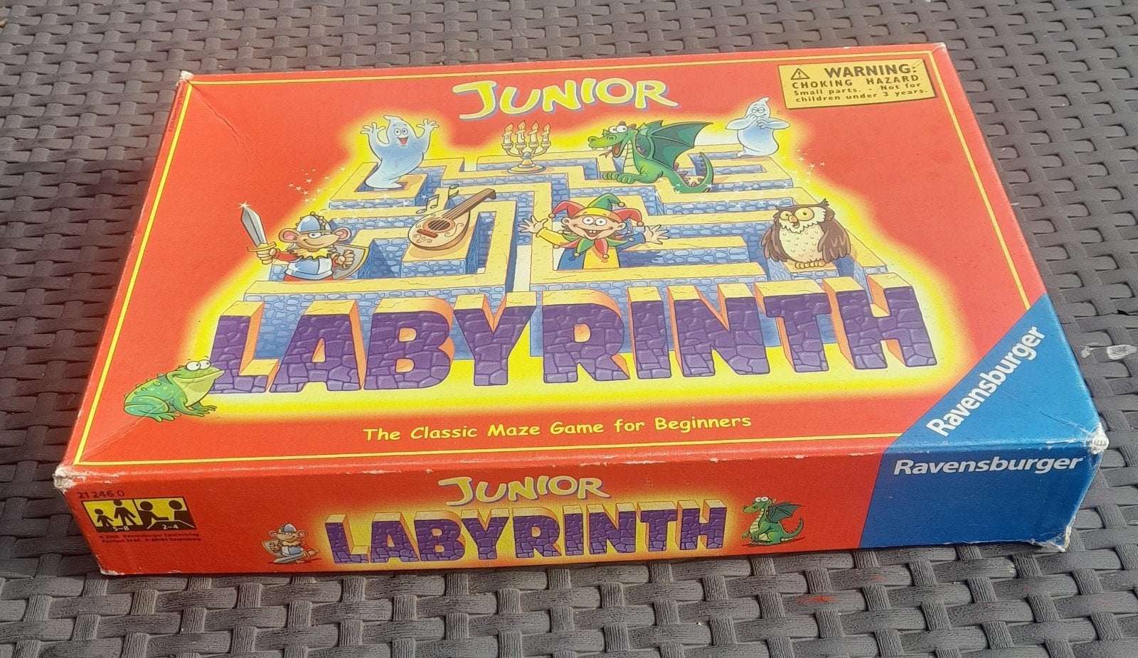 Junior Labyrinth Ravensburger - Klassiek doolhofspel, Een of twee spelers, Ophalen of Verzenden, Gebruikt, Ravensburger