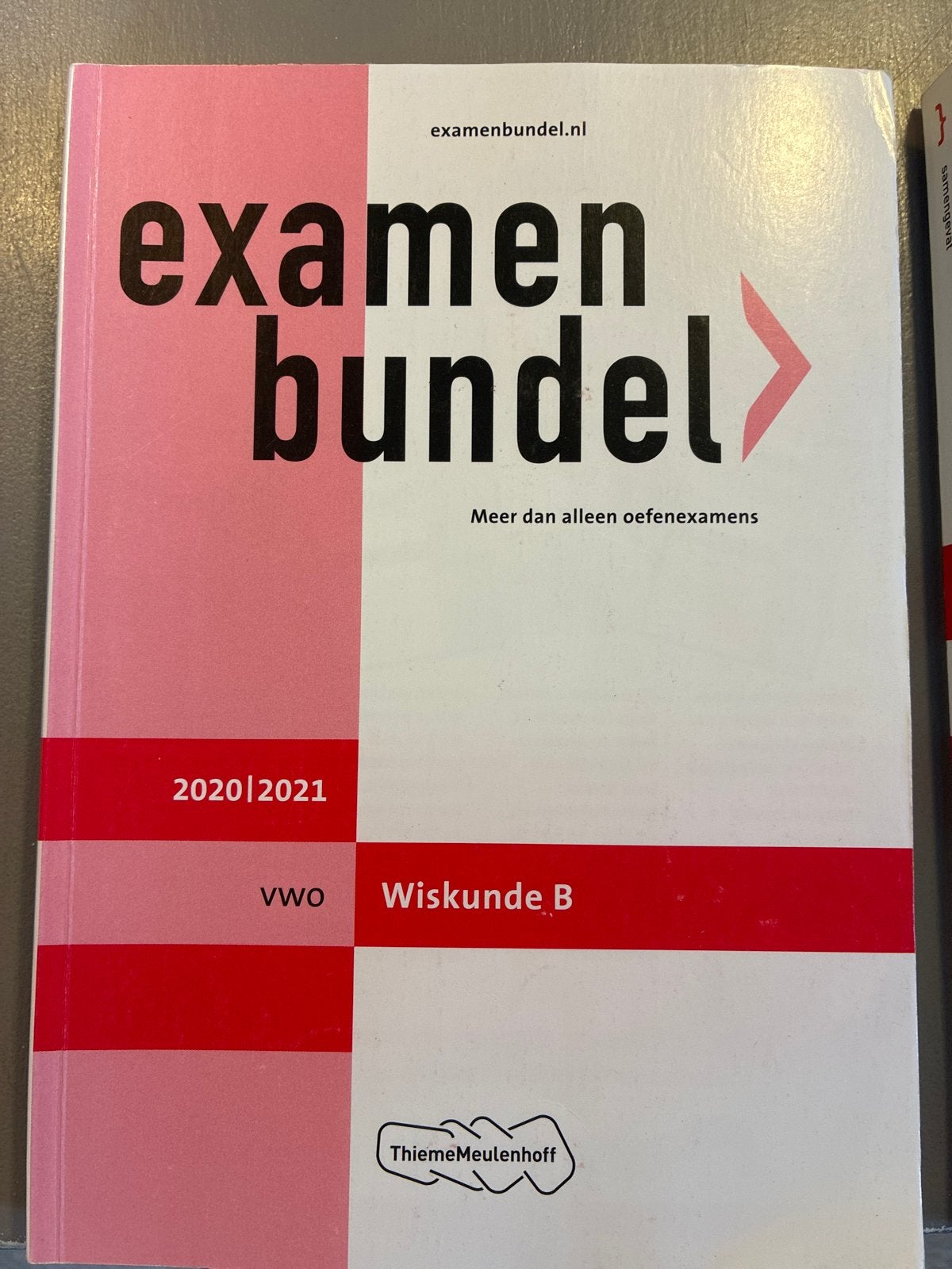 Examenbundel & Samengevat VWO Wiskunde B 2020/2021, Boeken, Ophalen of Verzenden, Gelezen, VWO, Wiskunde B