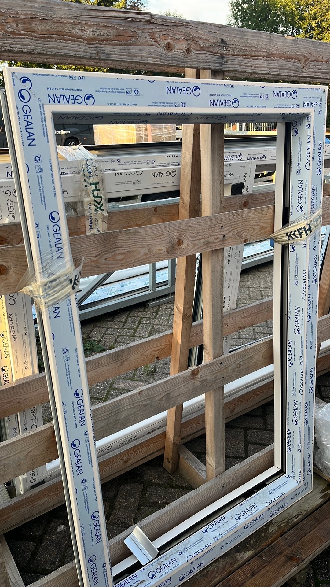 Kunststof kozijn, Ophalen, Kunststof, Raamkozijn, Zo goed als nieuw