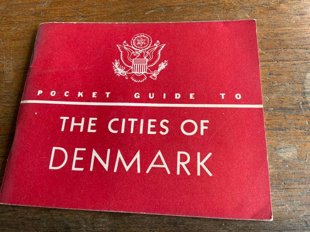 Pocket Guide to The Cities of Denmark - US War Dept. 1944, Ophalen of Verzenden, Gelezen