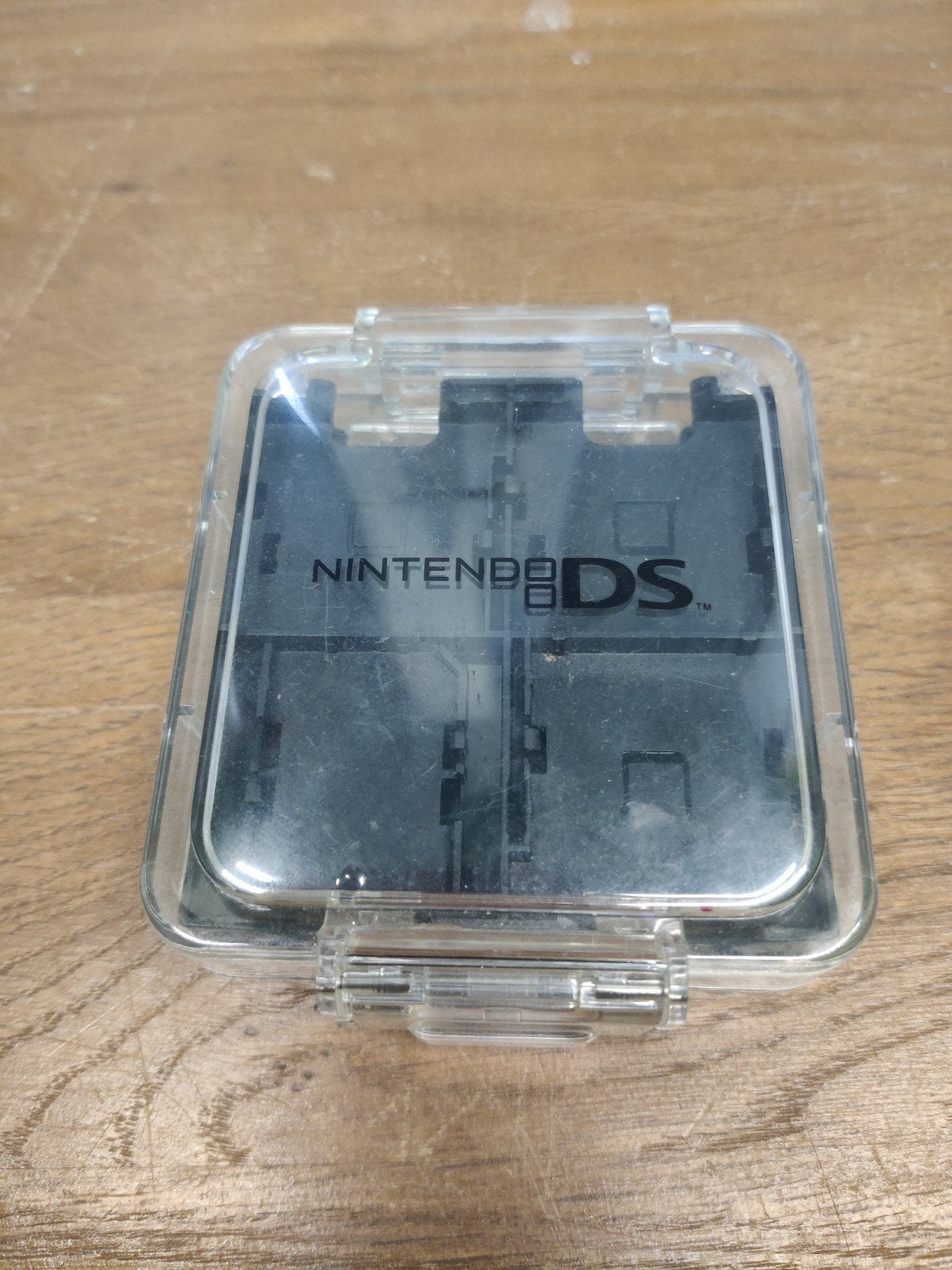 Nintendo DS Game Card Houder - Transparant, Spelcomputers en Games, Ophalen of Verzenden, Gebruikt, DS Original of Phat, Hoesje, Tasje of Behuizing