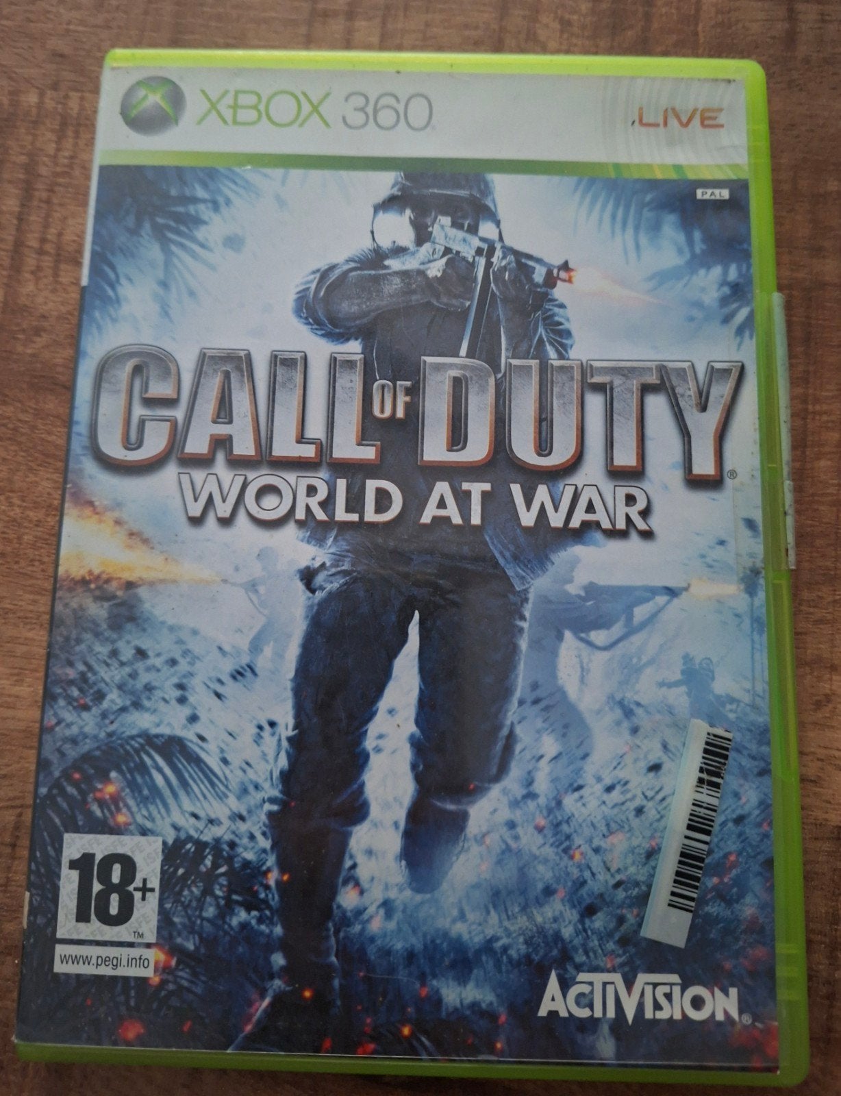 Call of Duty: World at War - Xbox 360, Online, Gebruikt, Vanaf 18 jaar, Shooter