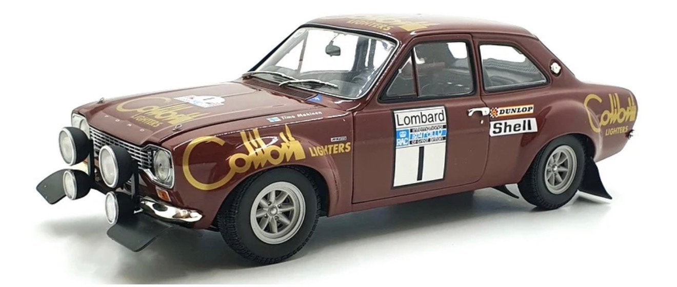 Ford Escort Rs1600 1/18 Minichamps, Ophalen of Verzenden, Nieuw, MiniChamps