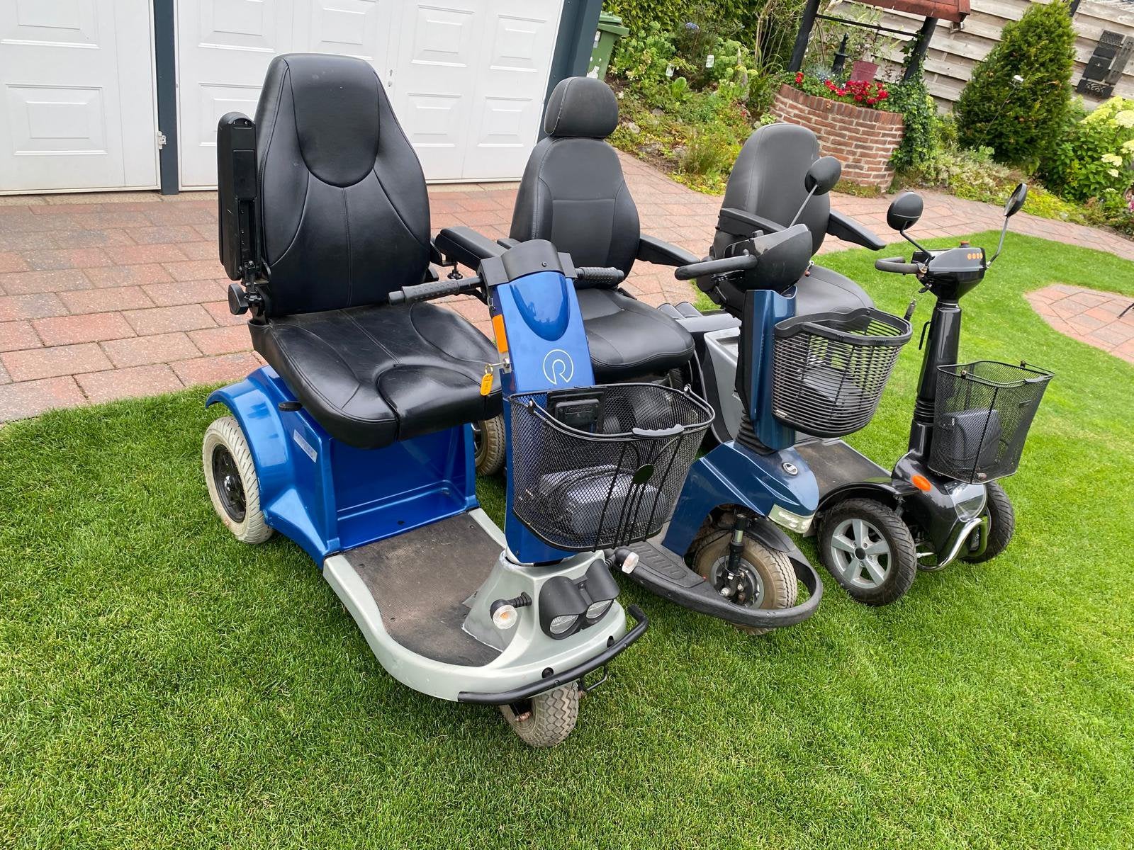 Goeie scootmobiel, Ophalen, Gebruikt