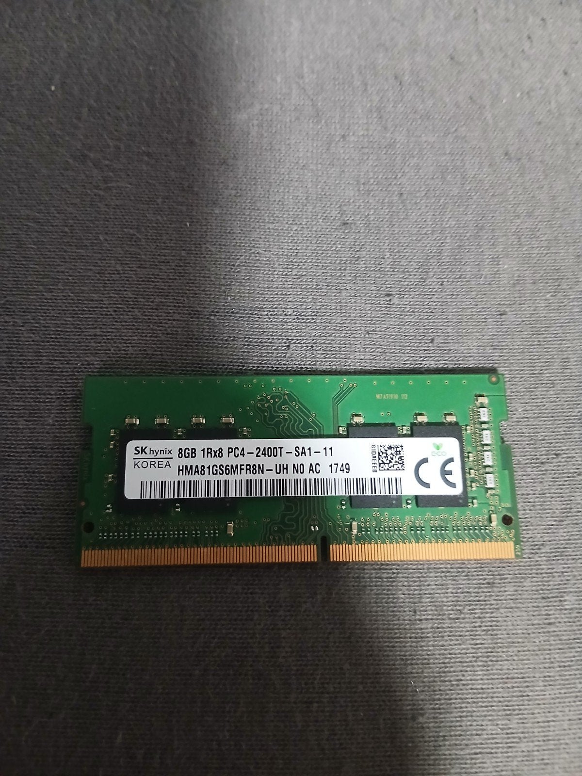 8GB DDR4 SODIMM RAM Geheugen voor Laptop, Computers en Software, RAM geheugen, Gebruikt, DDR4, 8 GB, Ophalen of Verzenden