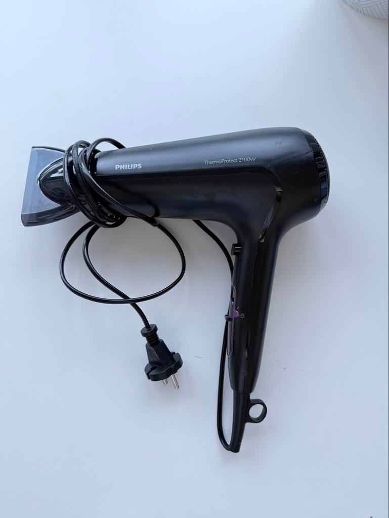 Philips ThermoProtect 2100W Föhn, Ophalen of Verzenden, Zo goed als nieuw, Föhn of Haardroger