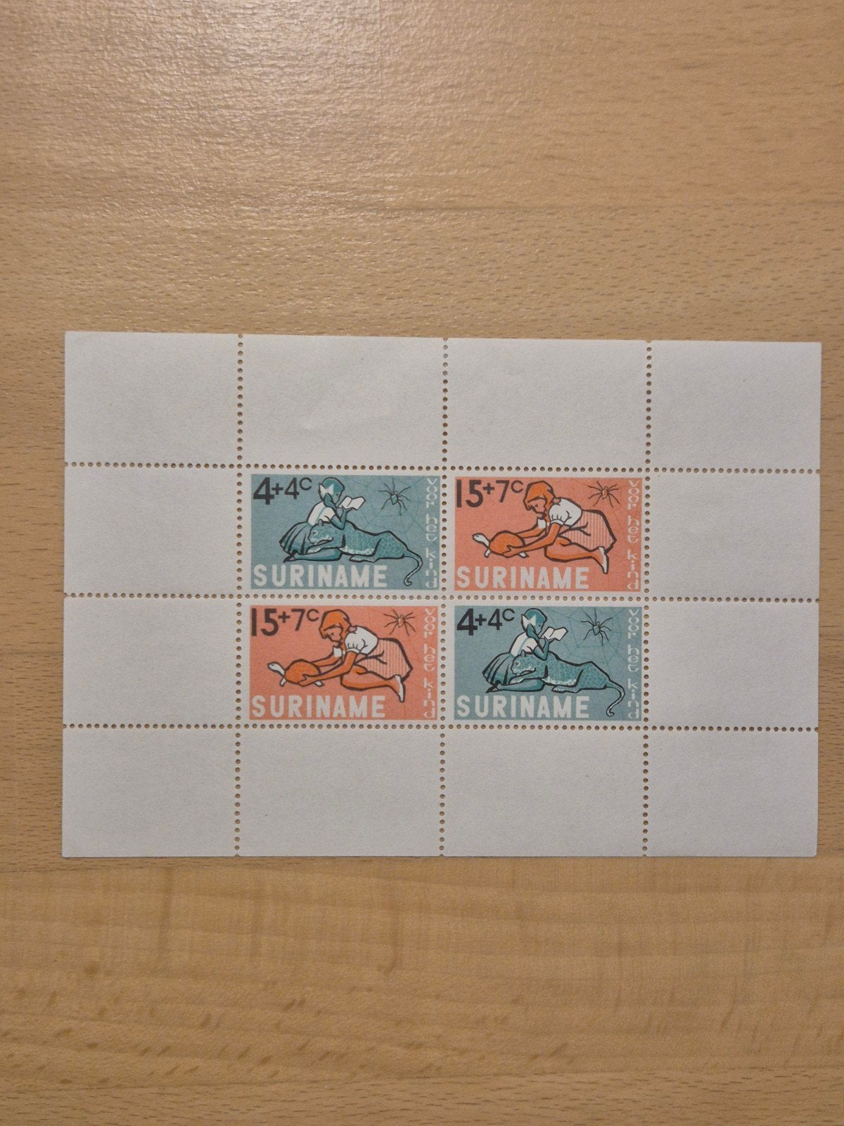 Suriname 1965 kinderpostzegels, Postzegels en Munten, Postzegels | Suriname, Ophalen of Verzenden, Postfris