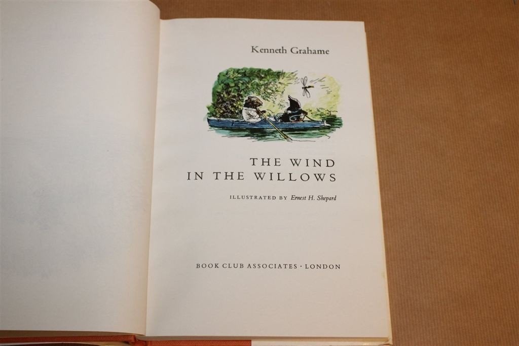 Wind inthe Willows — Grahame, Shepard — 1978 Vintage Boek, Boeken, Ophalen of Verzenden, Gelezen