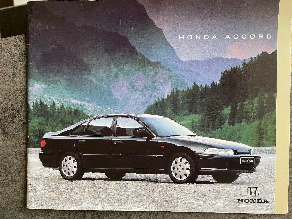 Folder van Honda Accord, 1993, Ophalen of Verzenden, Nieuw, Honda