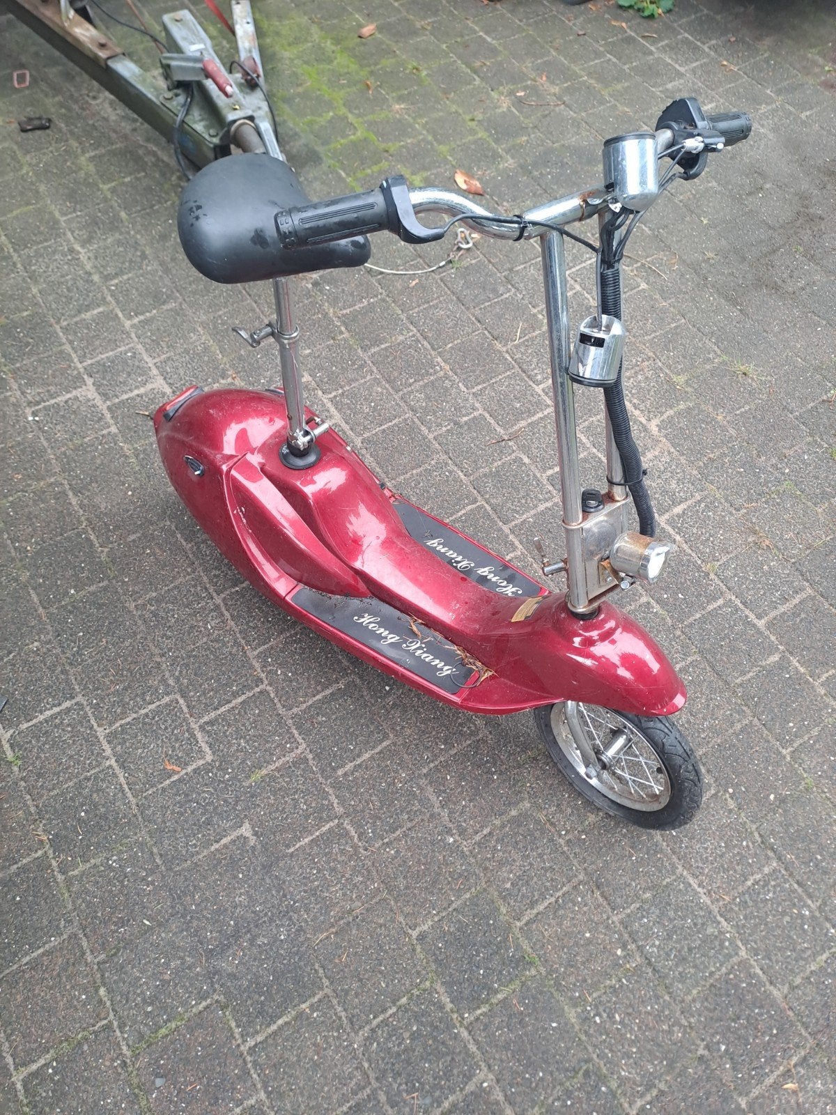 loop of sloop step, Ophalen of Verzenden, Gebruikt, Elektrische step (E-scooter)