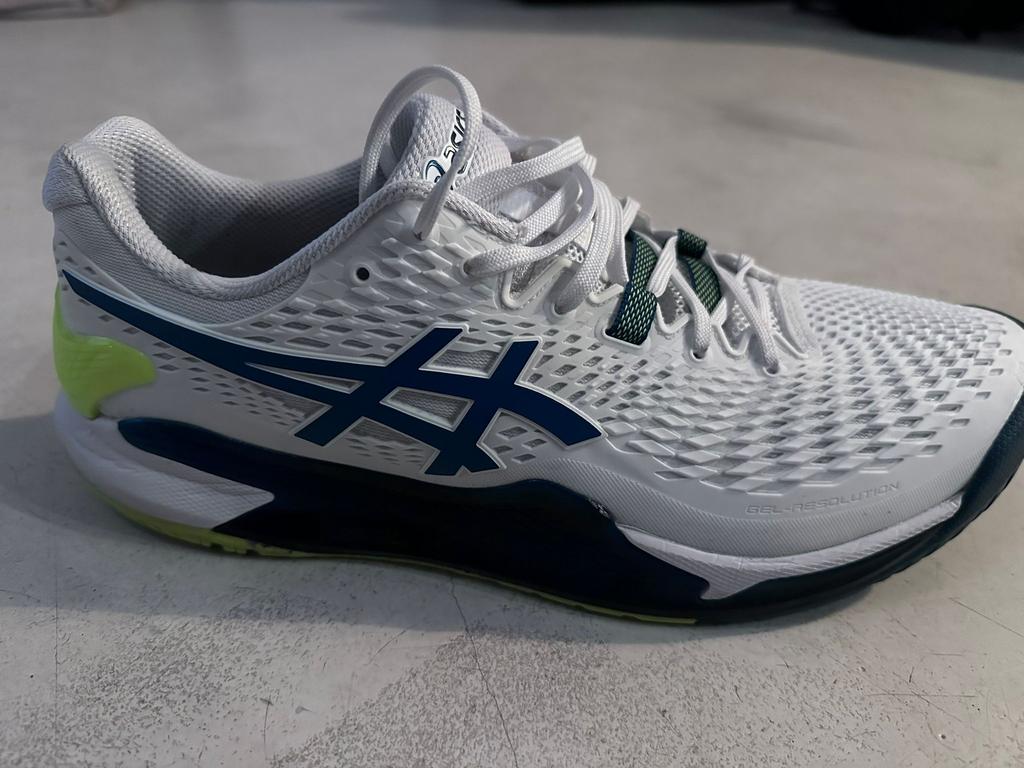 ASICS Gel Resolution 9 Padel/Tennis Schoenen Heren Maat 46, Sport en Fitness, Tennis, Ophalen of Verzenden, Nieuw, Schoenen, Overige merken