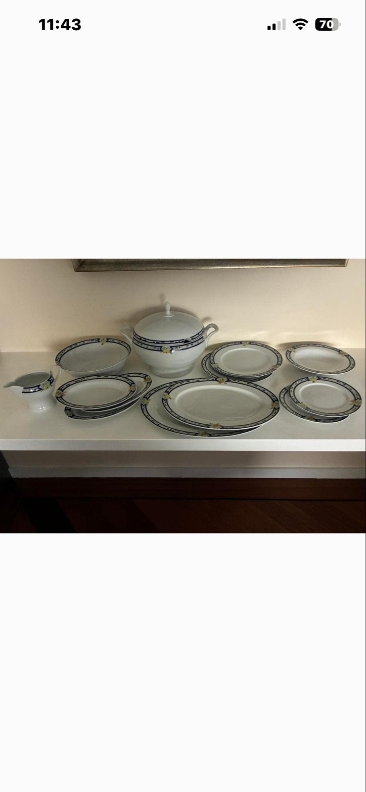 Servies Tsjechies Porselein, Ophalen, Gebruikt, Overige merken, Overige typen