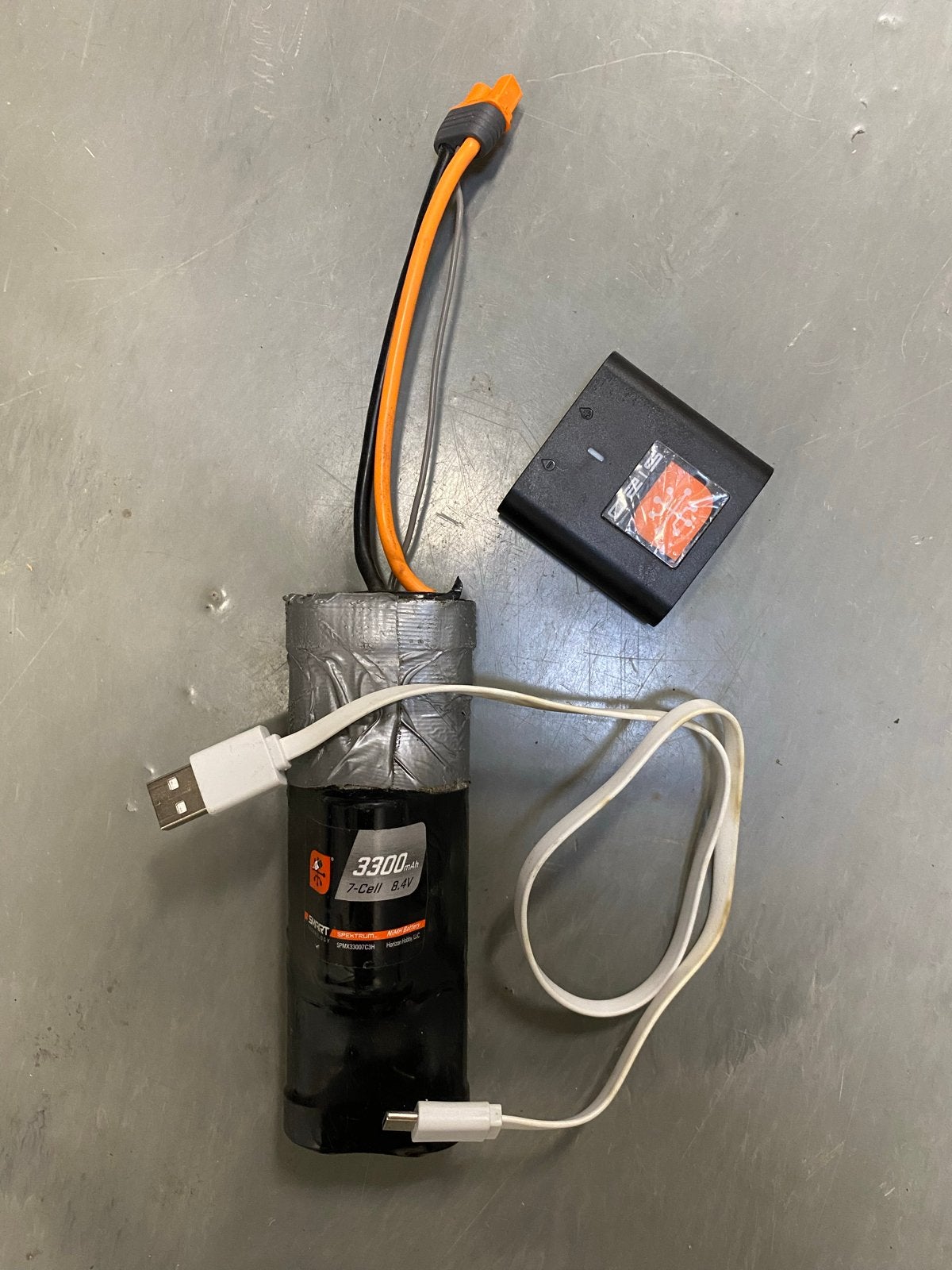 Spektrum Smart 3300mAh 7-Cell 8.4V NiMH Batterij, Elektro, Gebruikt, Ophalen of Verzenden, Onderdeel