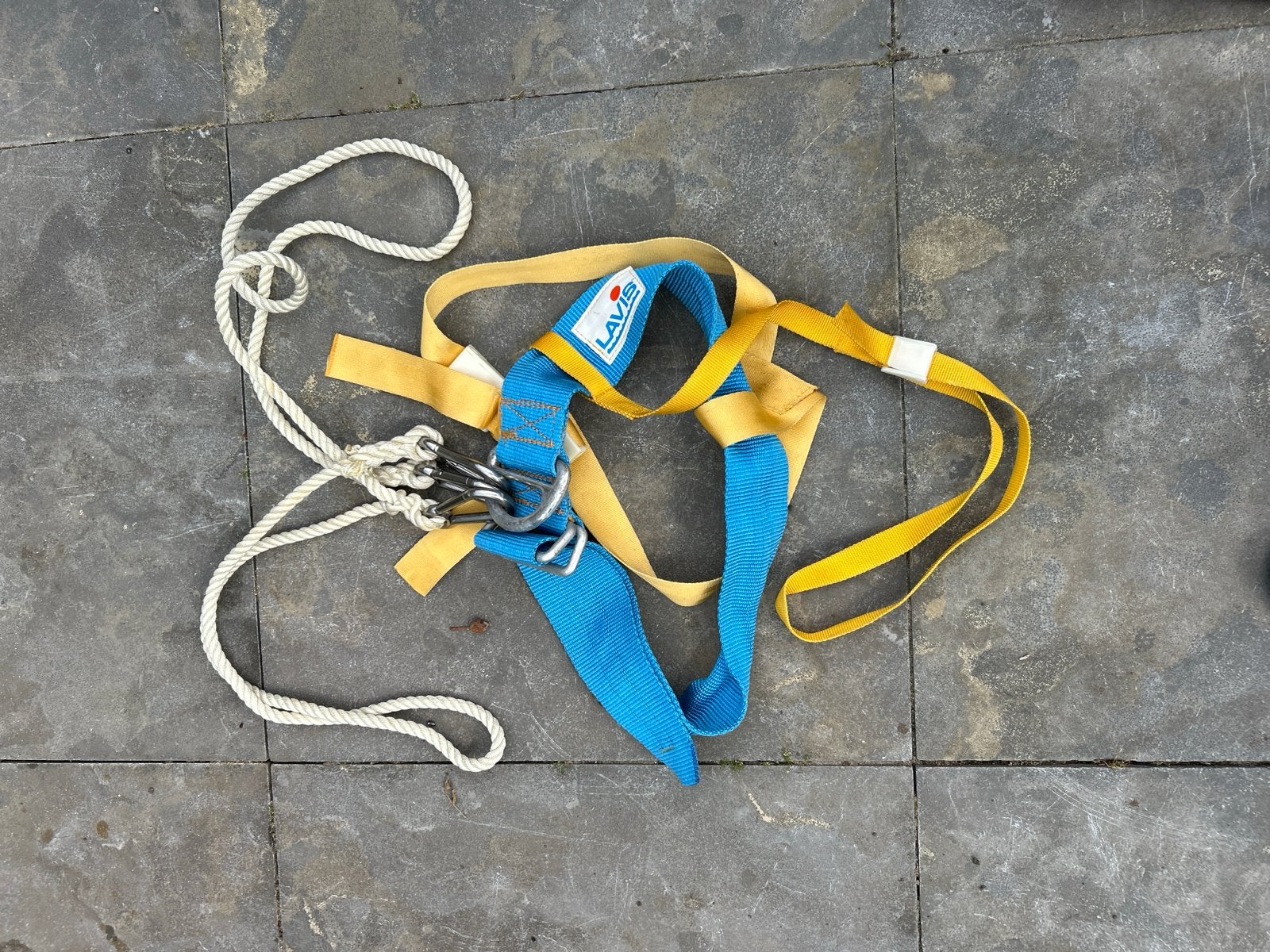Veiliheidharnas met touw en karabiners - Lavis, Ophalen, Gebruikt, Overige typen