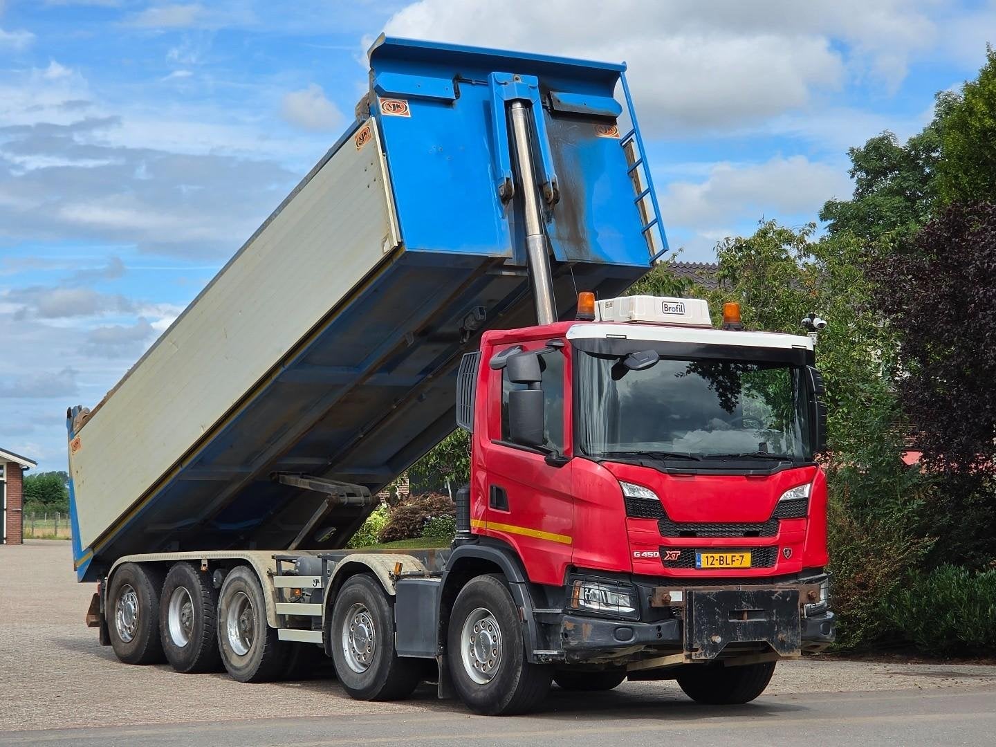 Scania G450 XT!10x4 !AJK KIPPER!MILIEUKAP! DK1274, Euro 6, Origineel Nederlands, Bedrijf, Diesel