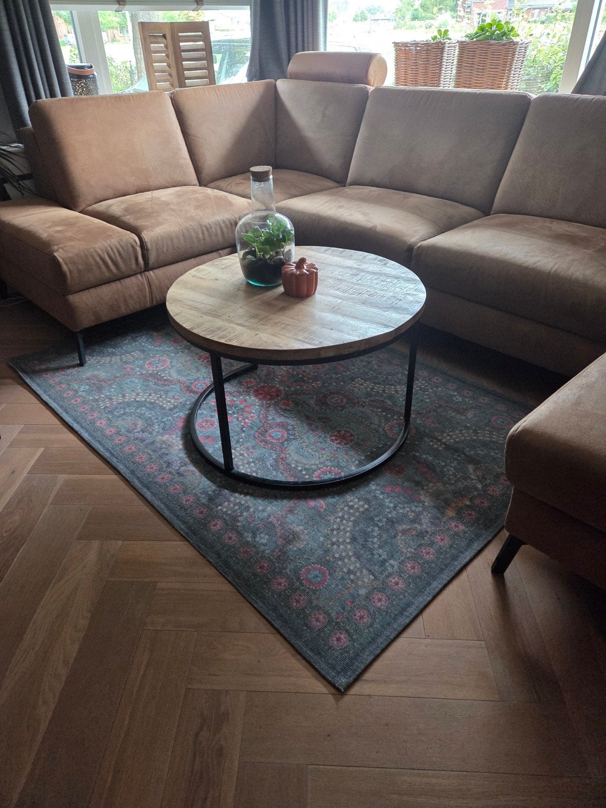 Vloerkleed Pip Studio, Huis en Inrichting, Ophalen, Gebruikt, Rood, 150 tot 200 cm