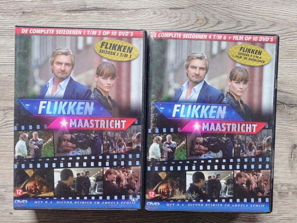 Flikken Maastricht S1 tm S6 + Film, Cd's en Dvd's, Dvd's | Tv en Series, Ophalen of Verzenden, Zo goed als nieuw