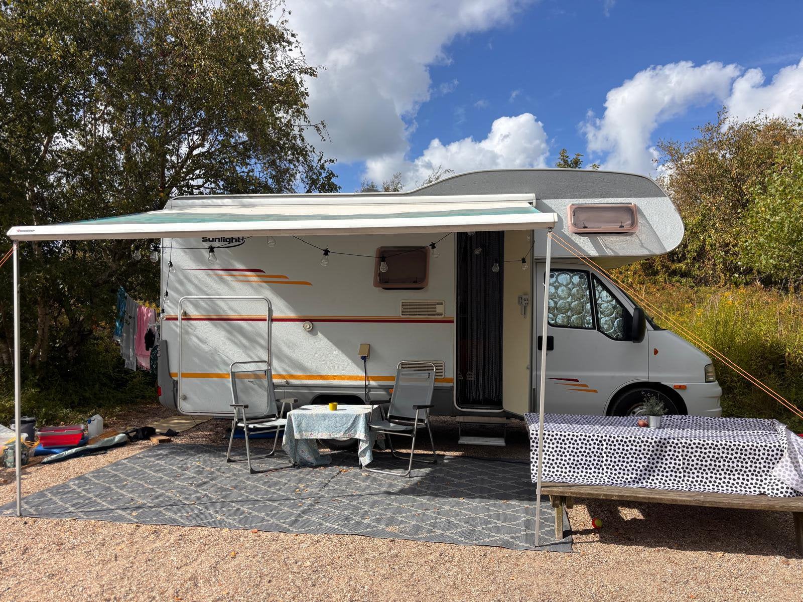 Dethleffs Sunlight 5889 6 persoons Camper 2006, Fiat, Luifel, Particulier, Dethleffs