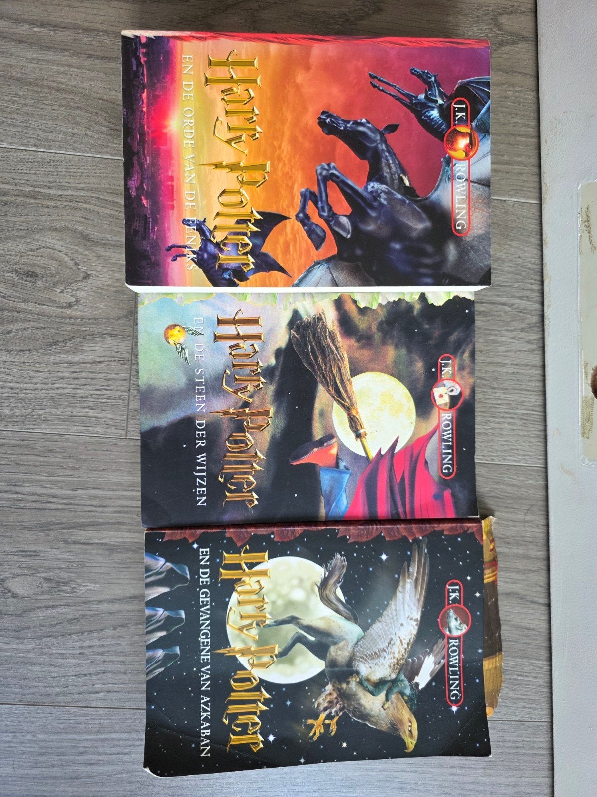 Harry Potter Boeken - Deel 1, 3 en 5 (Nederlands), Boeken, Ophalen, Gelezen