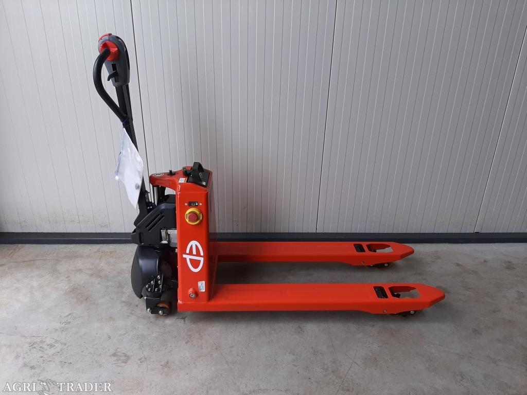 Elektrische Palletwagen 1500 kg compact Lithium ion, -, Niet opgegeven, Ophalen of Verzenden, Zo goed als nieuw
