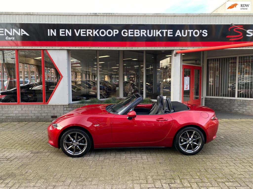 Mazda MX-5 2.0 SkyActiv-G 160 GT-M -2016 - Xenon - Inr Mog !, Auto's, 1998 cc, 4 cilinders, Cabriolet, 990 kg