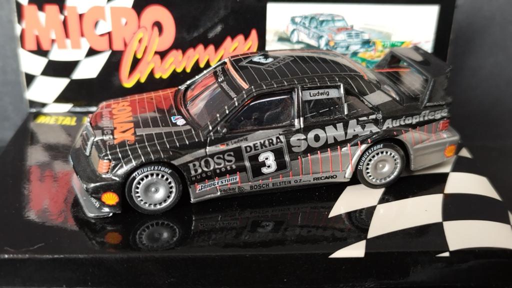 Mercedes Benz 190 DTM Evo Boss Sonax 1:64 Minichamps Pol, Auto, Verzenden, ., Nieuw