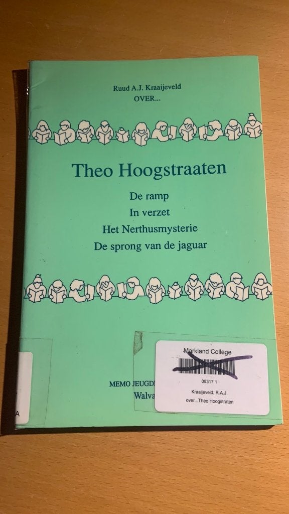 Over theo hoogstraaten - De ramp - In verzet - Het Nerthusmy, Ophalen of Verzenden, Zo goed als nieuw