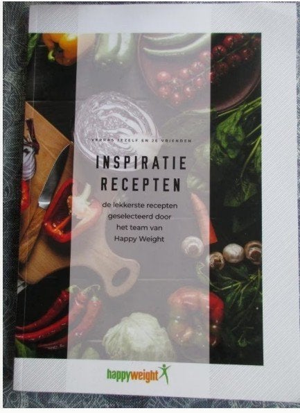 Happy Weight - Inspiratie recepten, Ophalen of Verzenden, Zo goed als nieuw, Dieet en Voeding