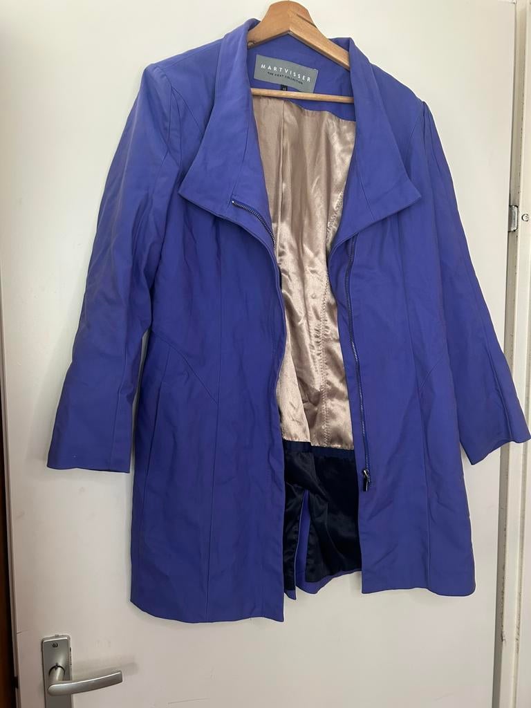 Dames jas | Mart Visser | maat L | paars | blauw, Ophalen of Verzenden, Gedragen, Maat 38/40 (M), Paars