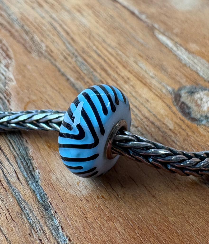 Trollbeads Tijger van Topaaz, Sieraden, Tassen en Uiterlijk, Bedels, Ophalen of Verzenden, Nieuw, Glas of Kristal, Trollbeads