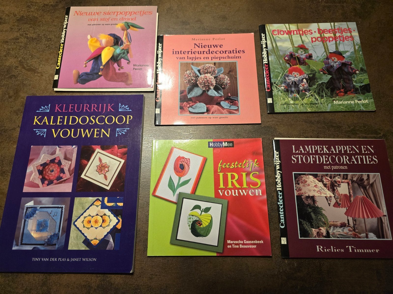 Set van 6 vintage hobbyboeken -Nieuwstaat!, Ophalen of Verzenden, Zo goed als nieuw, T. van der Plas; John Wilson