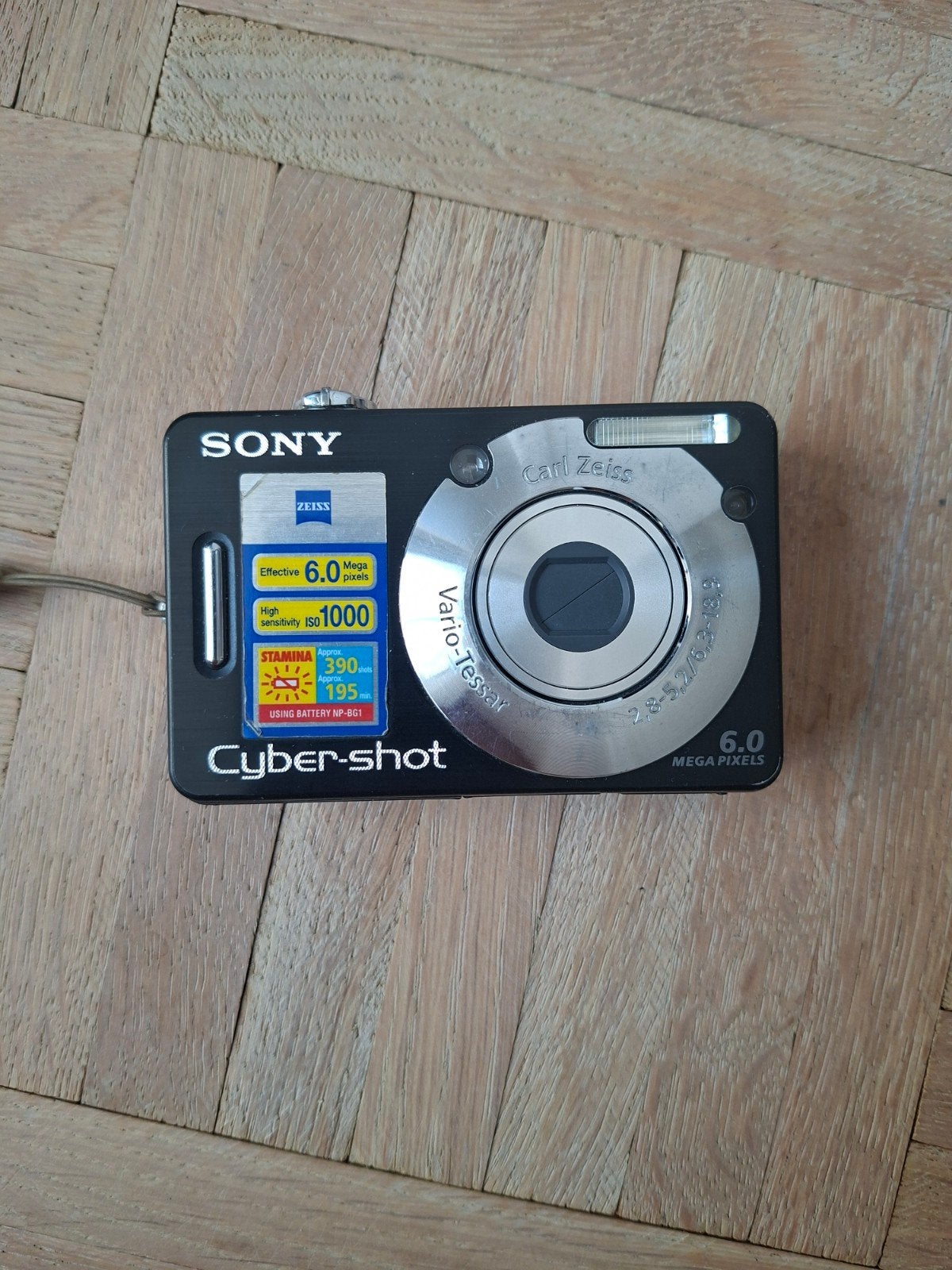 Sony Cyber-shot DSC-W50 Compactcamera met accessoires, Ingebouwde flitser, Gebruikt, Cameratas, Ophalen of Verzenden
